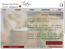 Tablet Screenshot of ggtraiteur.com